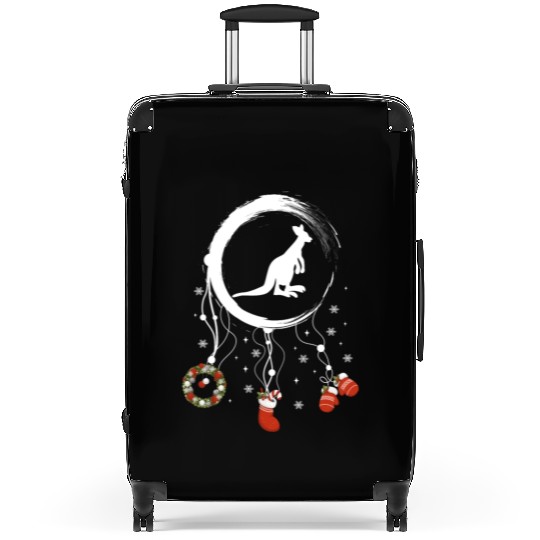 Winter dreamcatcher Christmas Kangaroo Suitcases