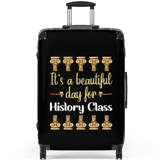 I Teach History Teacher Suitcases