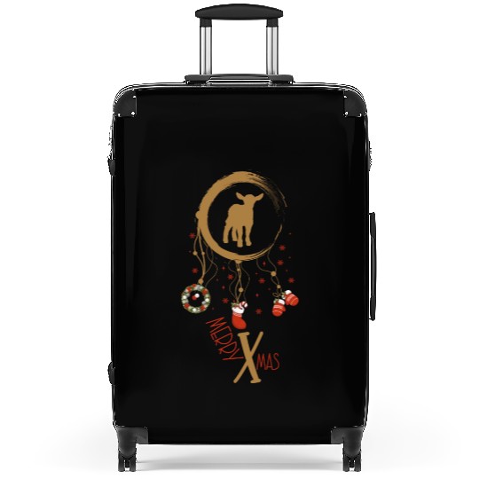 Winter dreamcatcher Christmas Lamb Suitcases