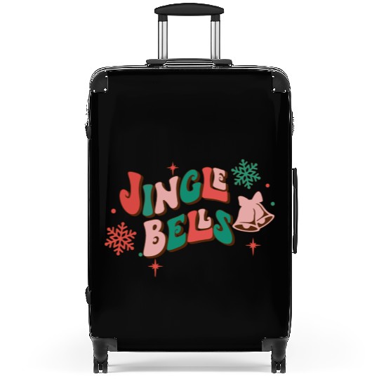 Jingle Bells Christmas Suitcases