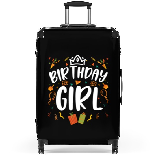 Birthday Girl Surprise Party Suitcases