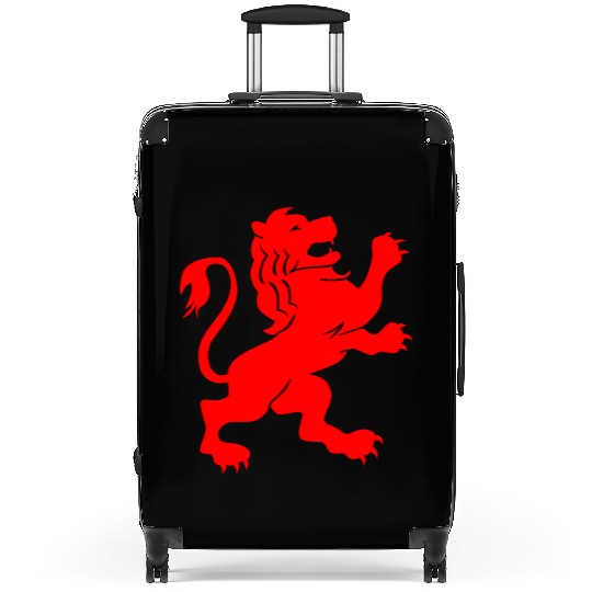 LION RED Suitcases