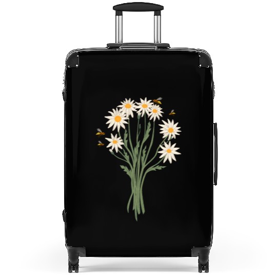 Marguerites Daisy Summer Daisies Flower Garden Suitcases