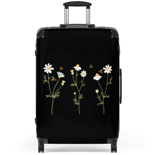 Marguerites Daisy Summer Daisies Flower Garden Suitcases