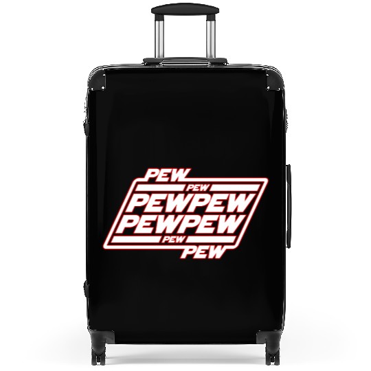 Pew Pew Pew Suitcases