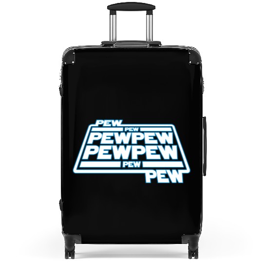 Pew Pew Pew Suitcases
