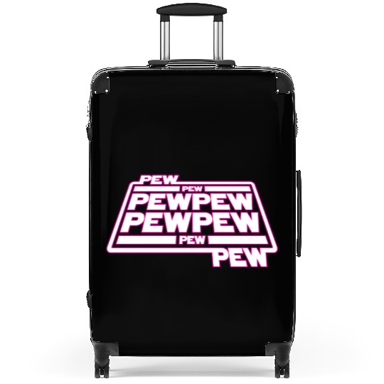 Pew Pew Pew Suitcases