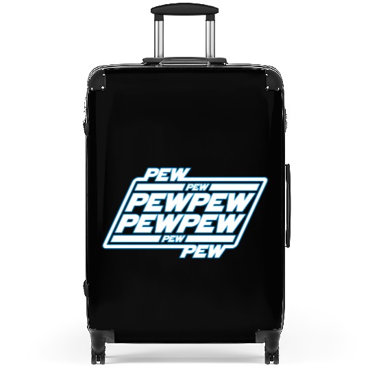 Pew Pew Pew Suitcases