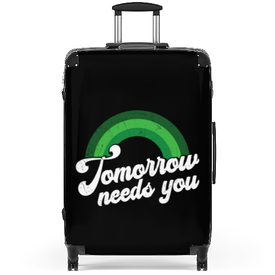 Rainbow Mental Health Tomorrow Needs You Suitcases