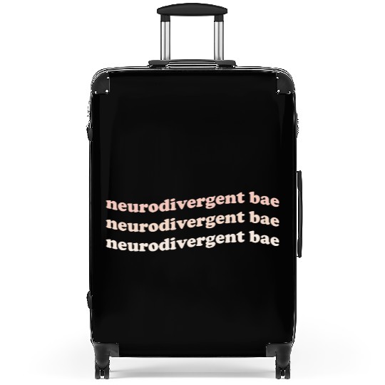 Neurodivergent Bae Suitcases
