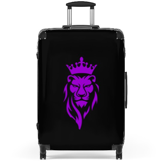 LION LILAC Suitcases