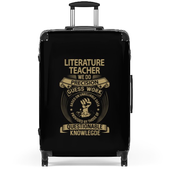 Literature Teacher Suitcases - We Do Precision Gift
