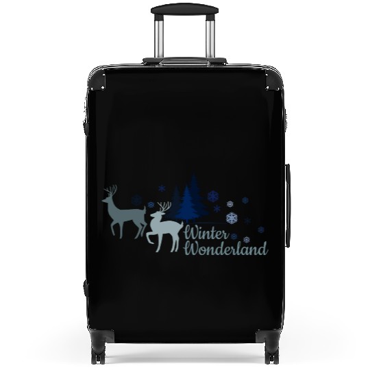 Let's meet in winter wonderland Suitcases