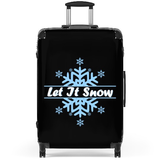 Let it snow in Christmas Suitcases