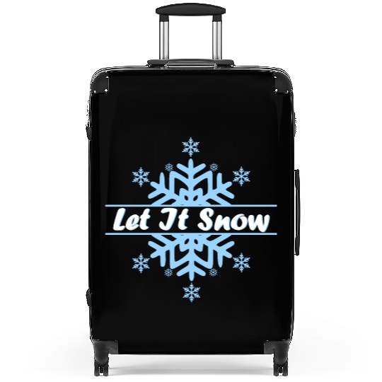 Let it snow in Christmas Suitcases