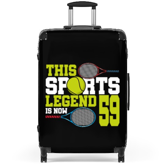This Sports Legend Is Now 59, Tennis 59th Birthday Suitcases