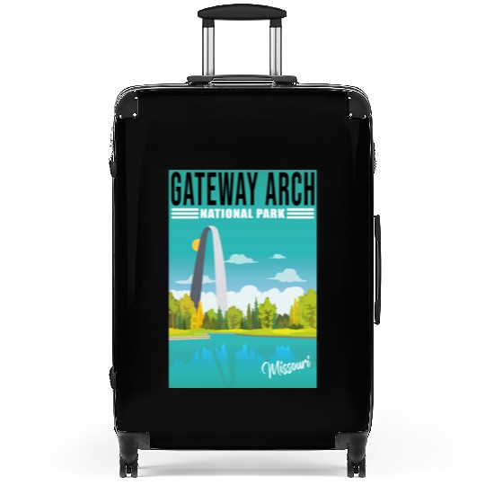 Gateway Arch National Park Missouri, St Louis Suitcases