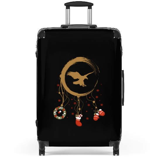 Winter dreamcatcher Christmas Eagle Suitcases