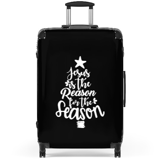 Jesus Is The Reason For The Season Christmas Suitcases