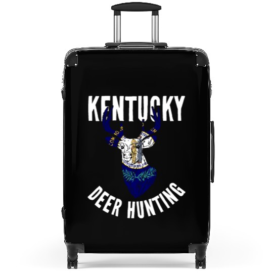 Kentucky Deer Hunting Buck Stag Hunter Suitcases