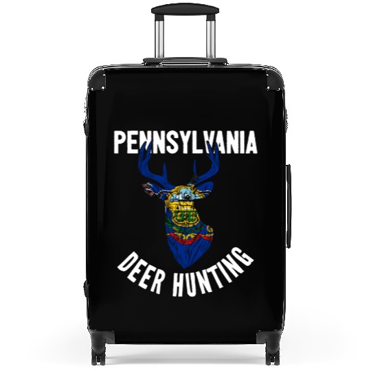 Pennsylvania Deer Hunting Buck Stag Hunter Suitcases