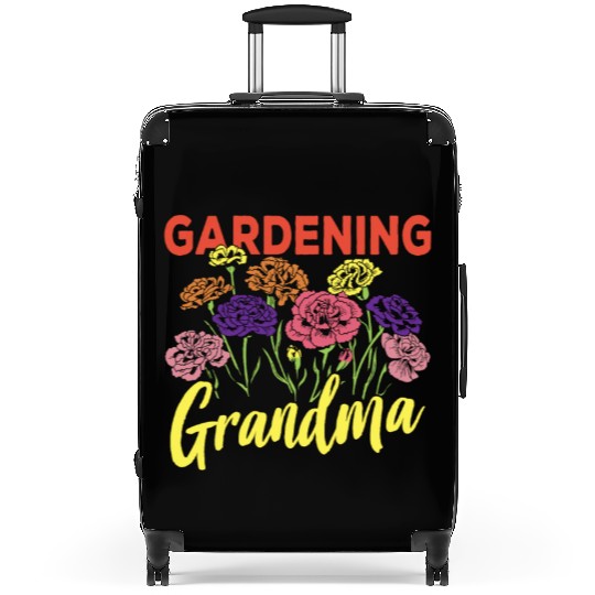 Gardening Grandma Gardener Granny Garden Suitcases