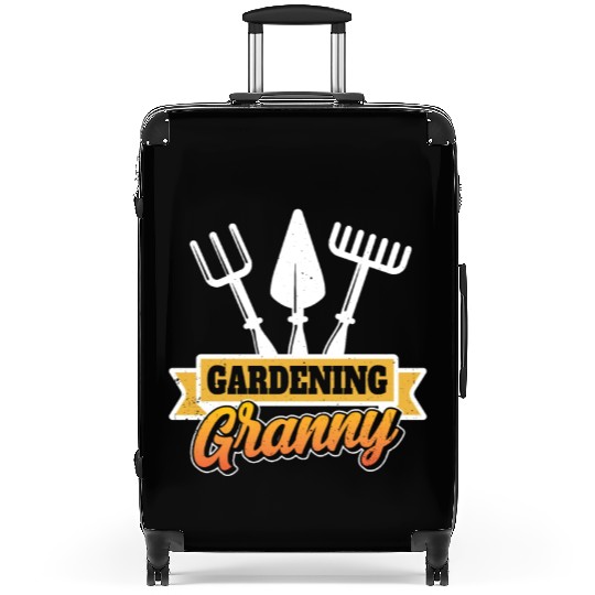 Gardening Granny Gardener Grandma Garden Suitcases