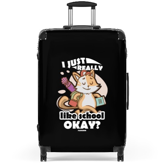 School child learning kindergarten Suitcases