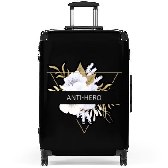 Anti-Hero Flower Text Gift Music Fan Lover Suitcases