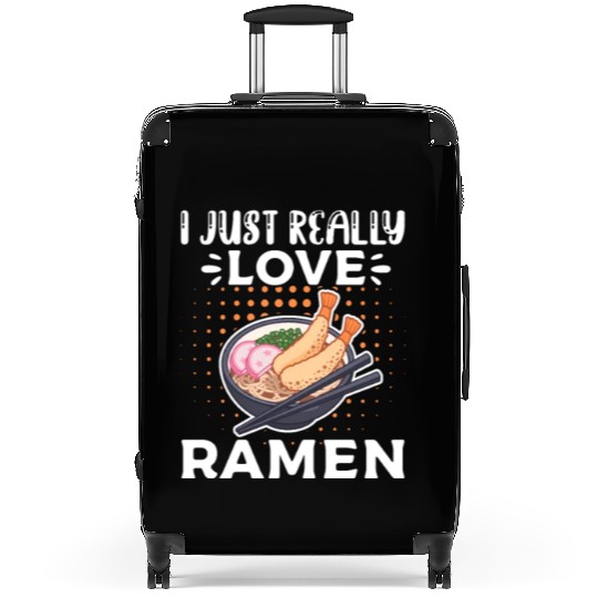 I Just Really Love Ramen Suitcases