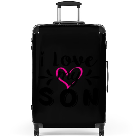 I Love My Son Suitcases