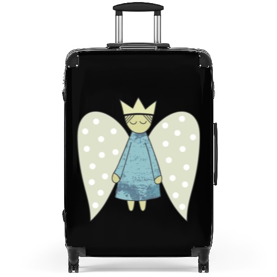 The Flight of the Christmas Angel Suitcases