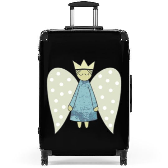 The Flight of the Christmas Angel Suitcases