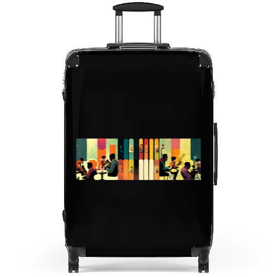Music, jazz & ink Suitcases