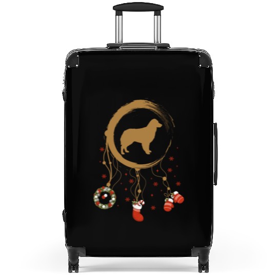 dog dreamcatcher Christmas Australian Shepherd Suitcases