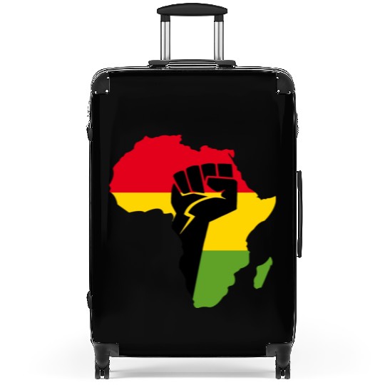 African Black Power Suitcases