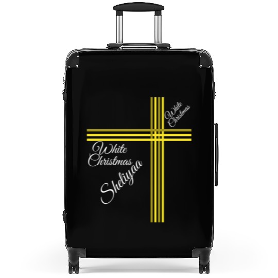 White Christmas Sheliyaa Suitcases