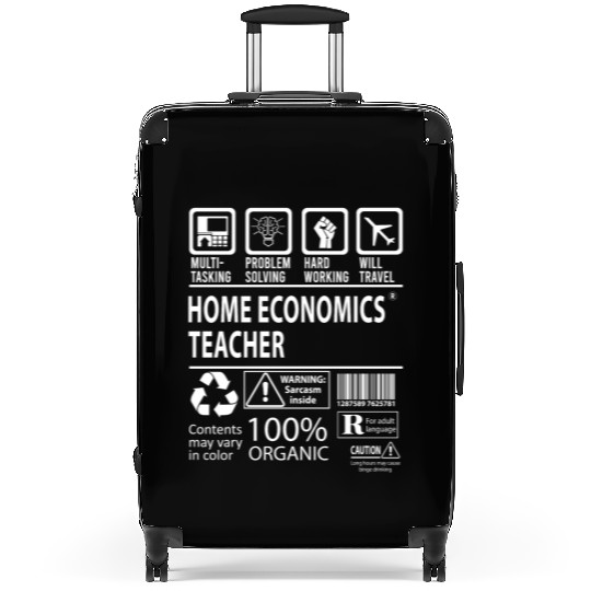 Home Economics Teacher Suitcases - Multitasking Job