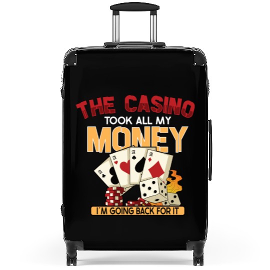 Poker Casino Poker Player Gambling Roulette Gift Suitcases
