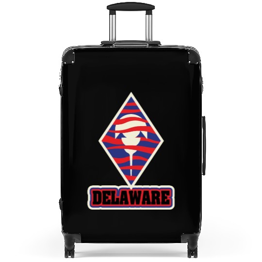 US States DELAWARE Suitcases