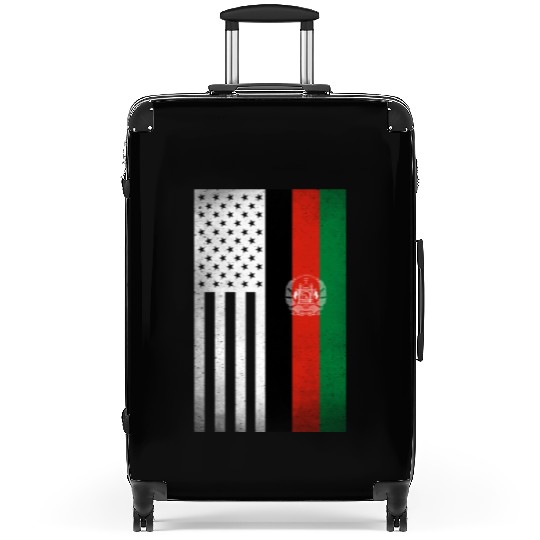 Afghanistan Design for proud Afghan Americans Suitcases