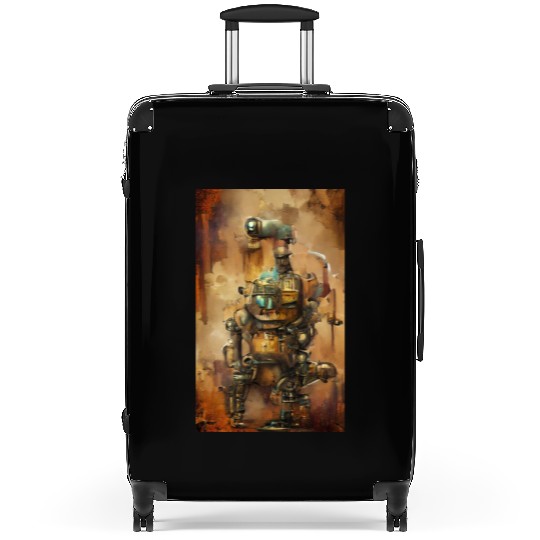 Rusty robot Suitcases