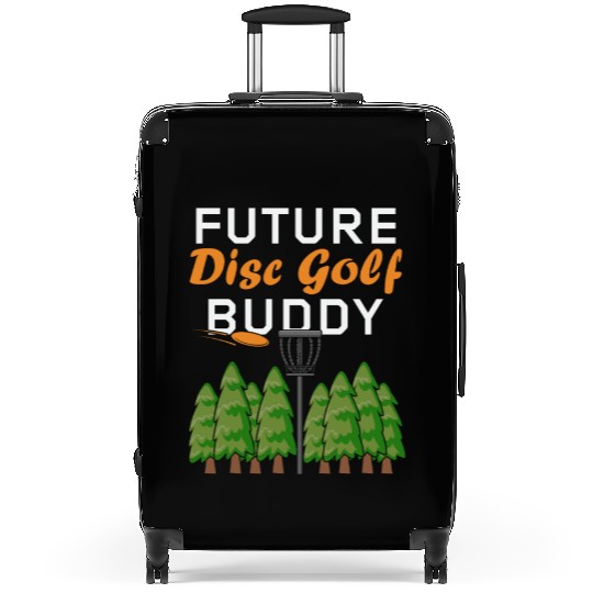 Future Disc Golf Buddy Frisbee Son Daughter Kids Suitcases