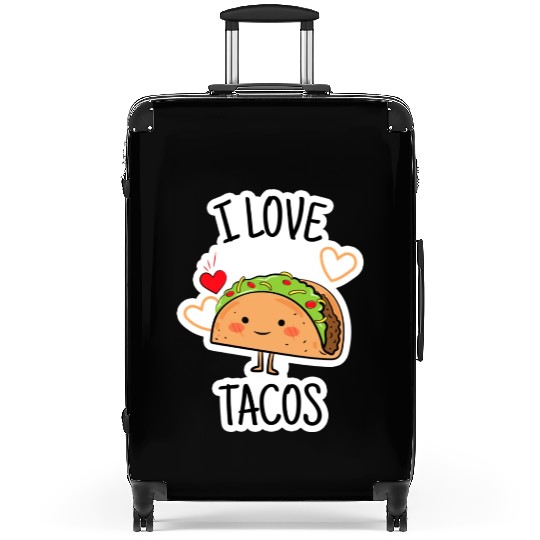 I Love Tacos Suitcases
