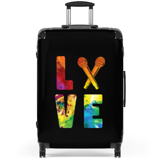 Karaoke Singer Microphone Vocalist Suitcases