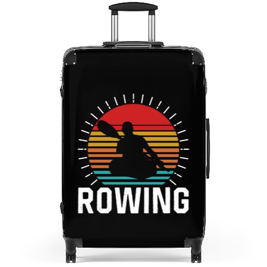 Rowing Rower Row Crew Sports Suitcases