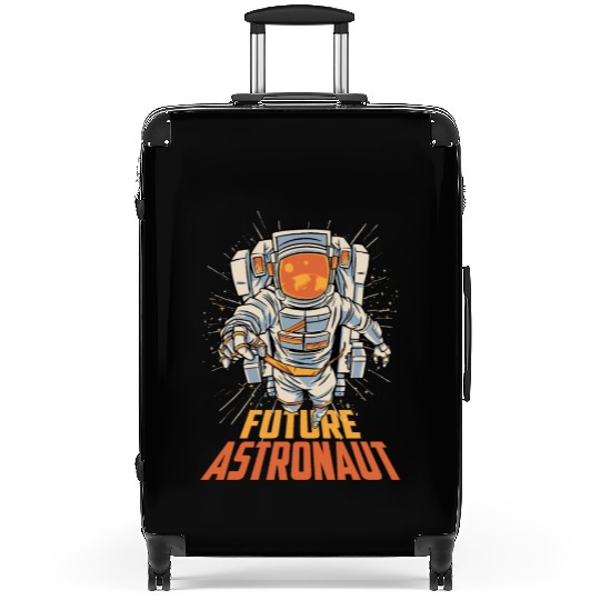Future Astronaut Space Astronomy Planets Rocket Suitcases