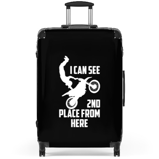Dirt Bike Stunts Competition Offroad Motocross Fre Suitcases