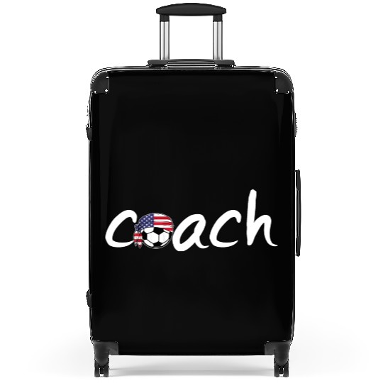 us soccer coach Suitcases
