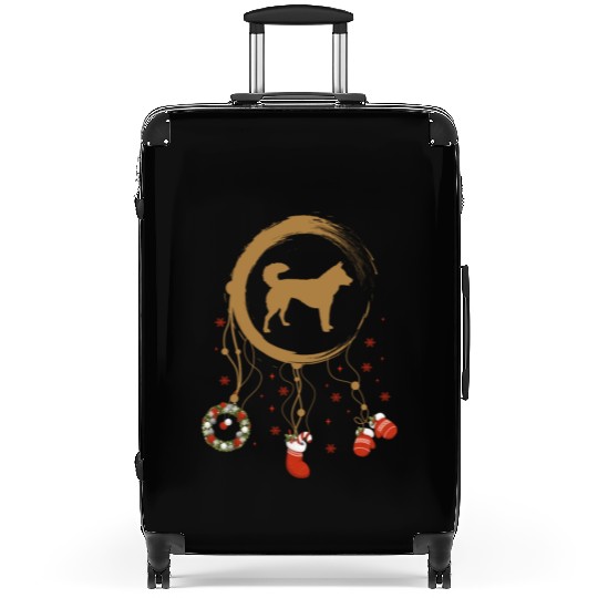 dog dreamcatcher Christmas Kintamani Dog Suitcases